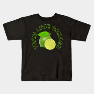 Team Lime Garage Kids T-Shirt